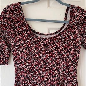 Charlotte Russe short sleeve floral dress